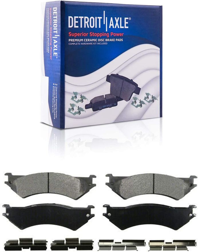 Rear Brake Pad - P-802 x2