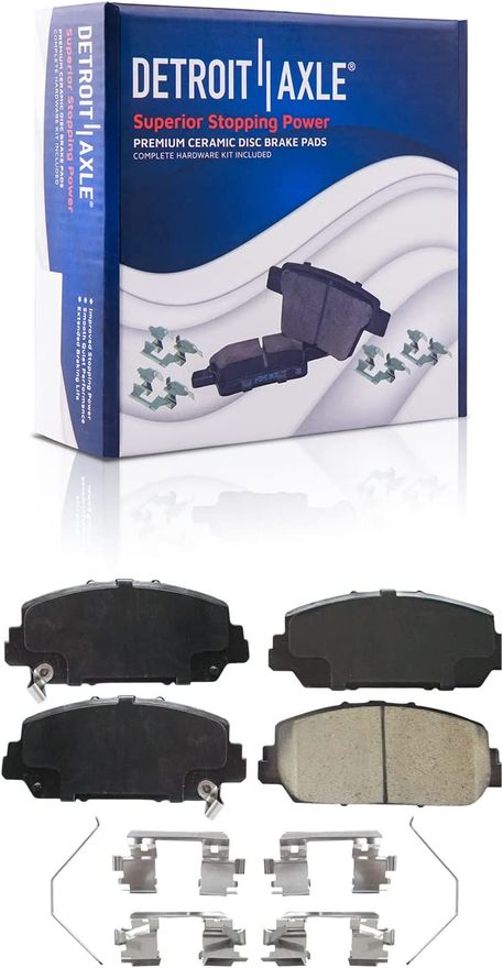 Front Ceramic Brake Pad - P-1697 x2