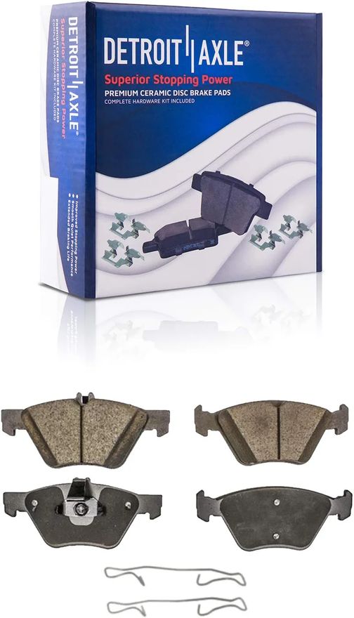 Front Ceramic Brake Pads - P-853A x2