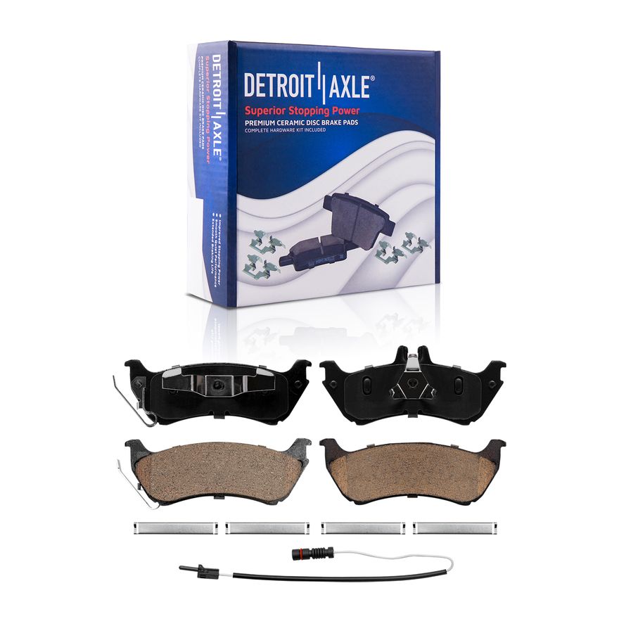 Rear Ceramic Brake Pad - P-875A x2