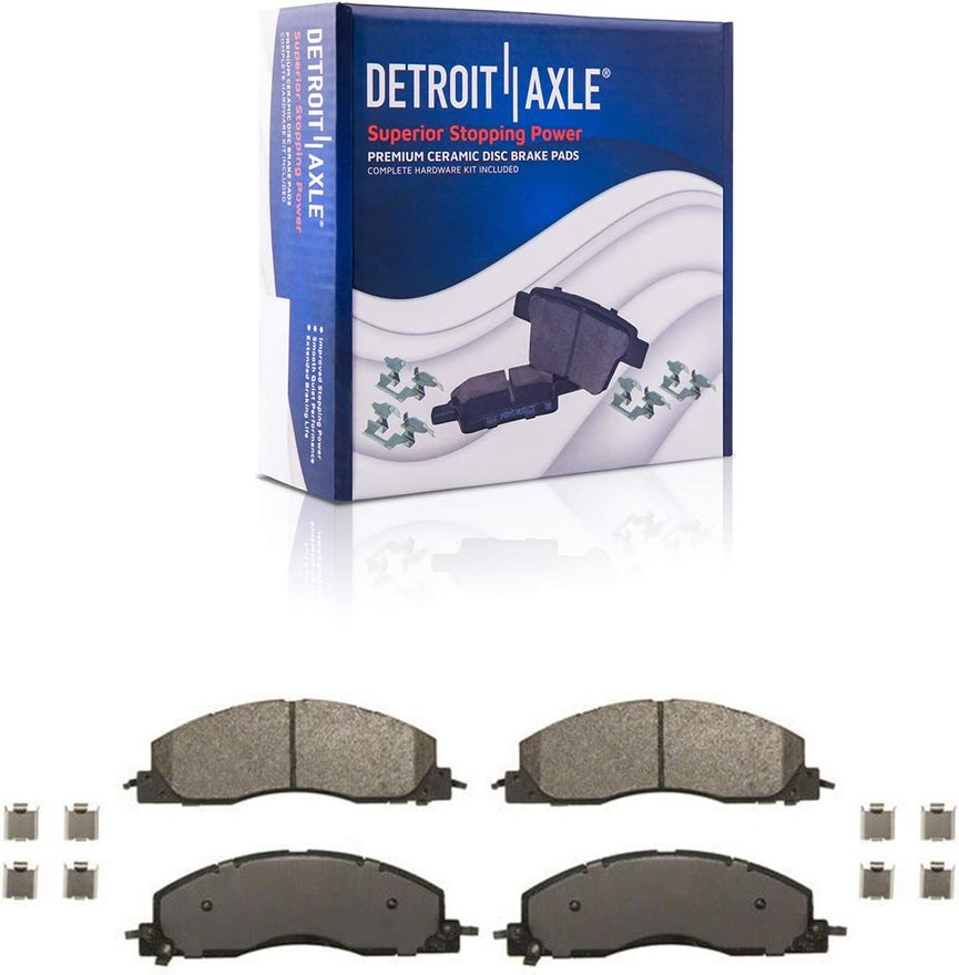 Front Ceramic Brake Pads - P-1399 x2