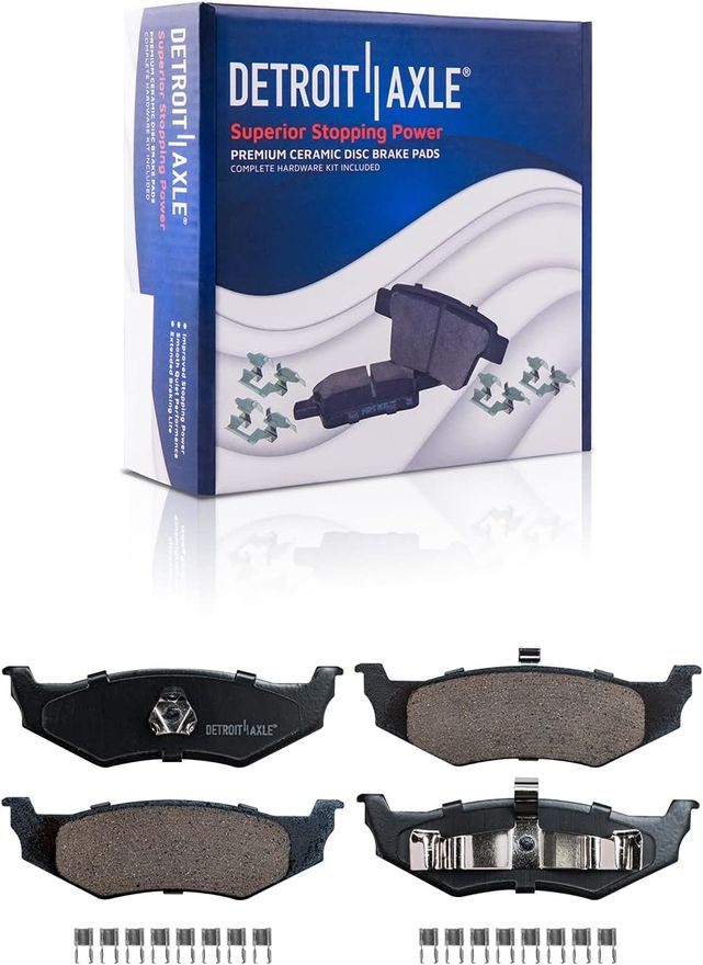 Rear Ceramic Brake Pad - P-658 x2