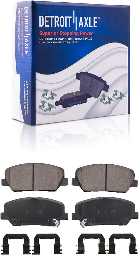 Front Ceramic Brake Pad - P-1413 x2