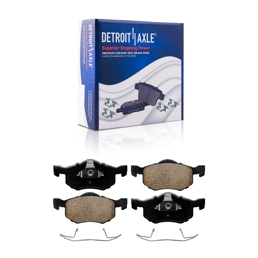 Front Ceramic Brake Pads - P-843 x2
