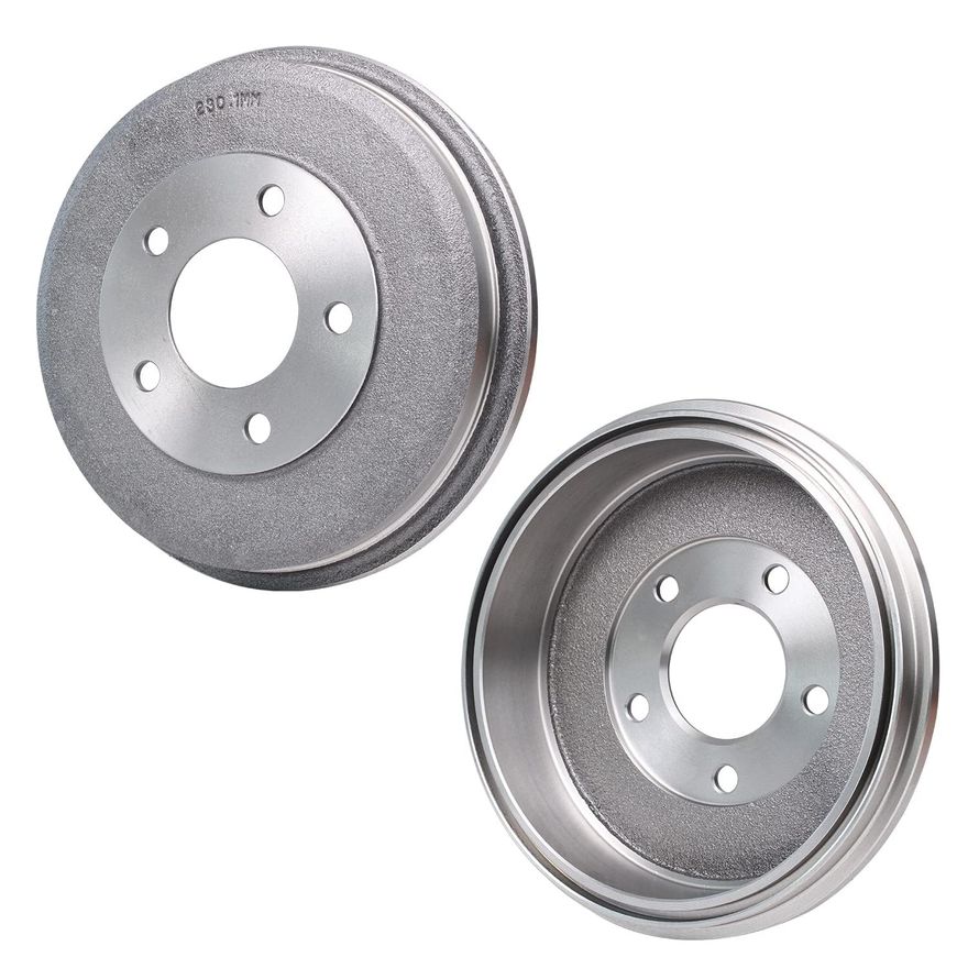 Rear Brake Drums - DR-80098 x2