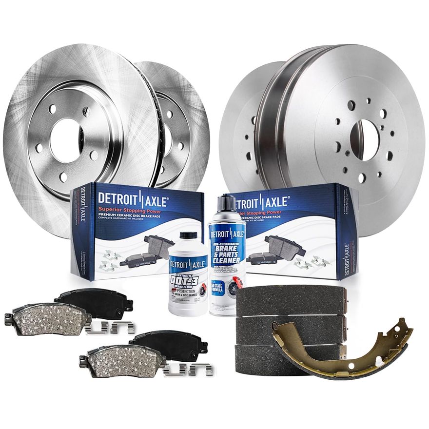 Main Image - Front Rotors Pads Rear Drums
