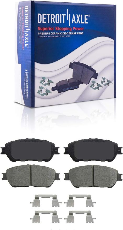 Front Ceramic Brake Pads - P-906A x2