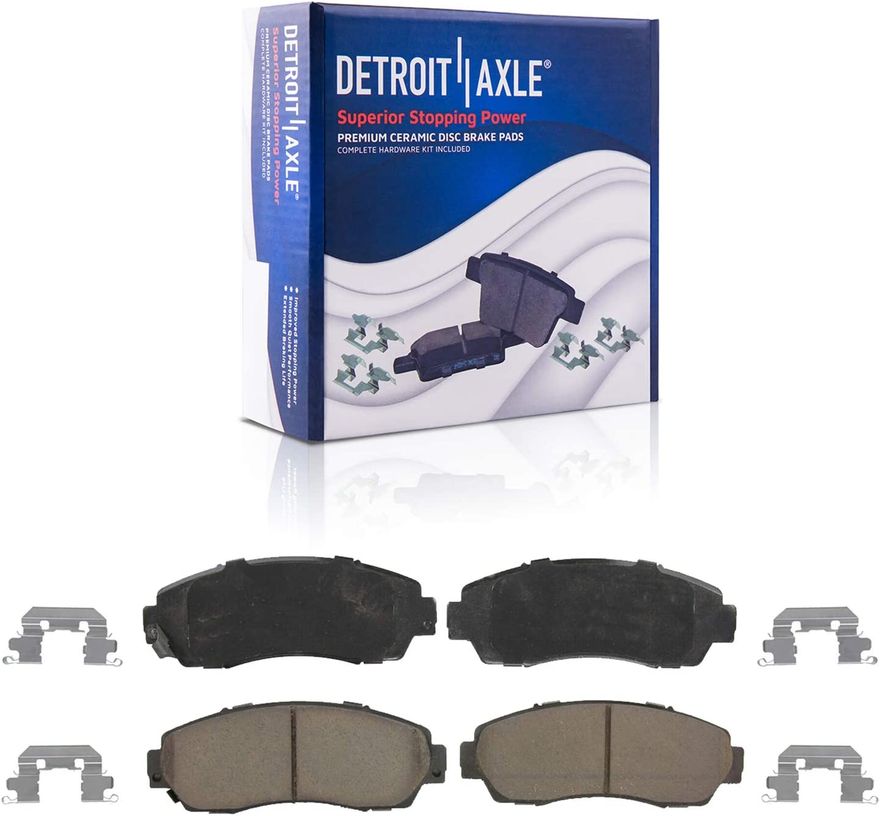 Front Ceramic Brake Pads - P-1521 x2