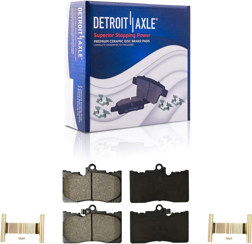 Front Ceramic Brake Pad - P-1118 x2