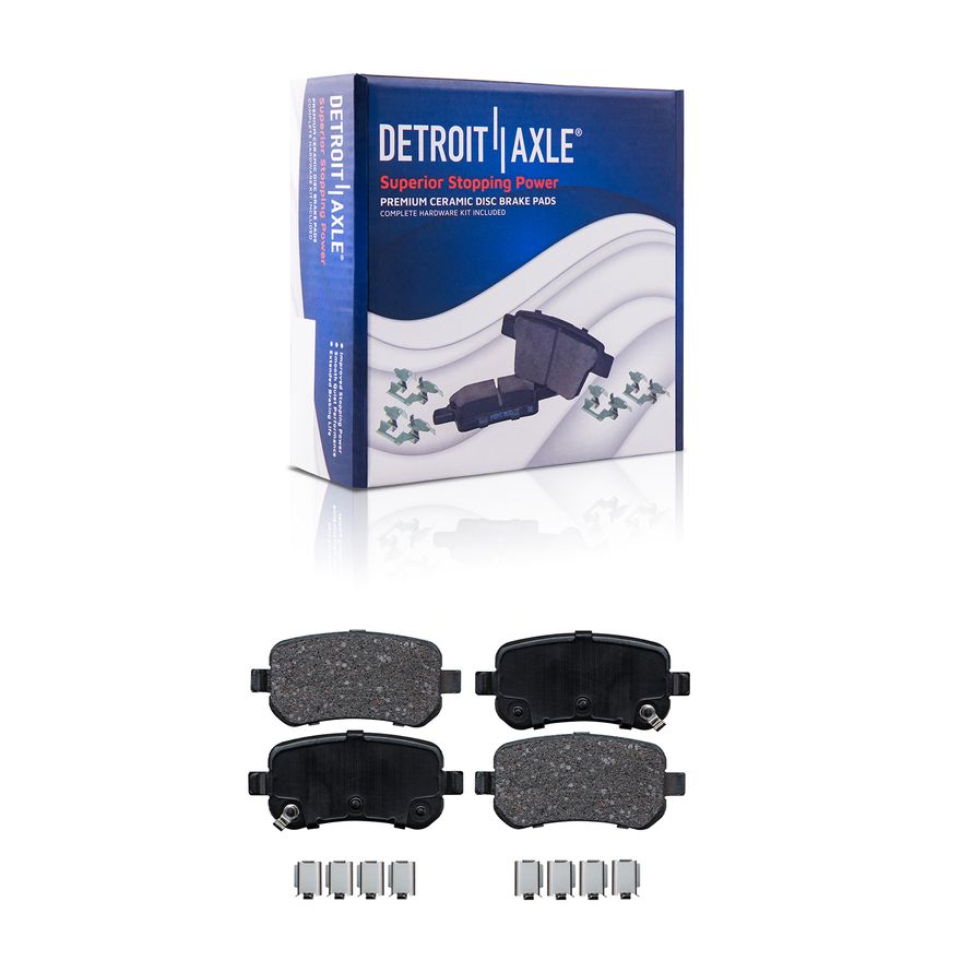 Rear Ceramic Brake Pad - P-1021 x2