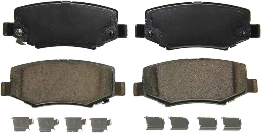 Rear Ceramic Brake Pads - P-1274 x2