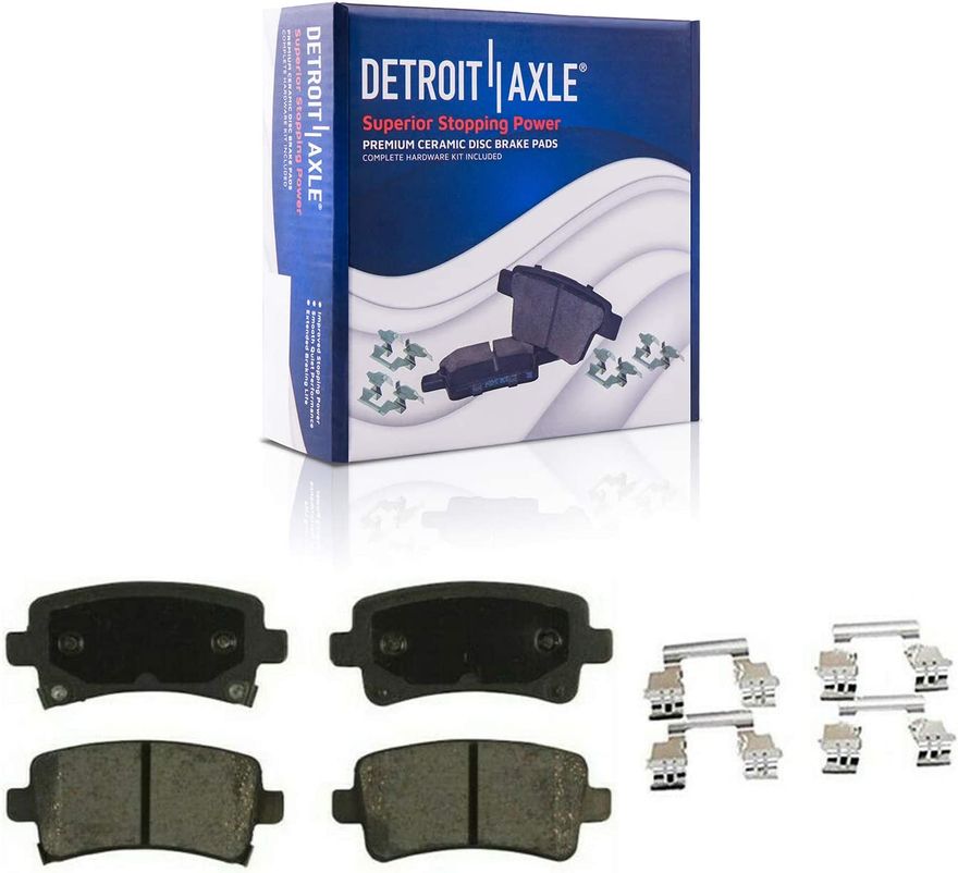 Rear Ceramic Brake Pad - P-1430 x2