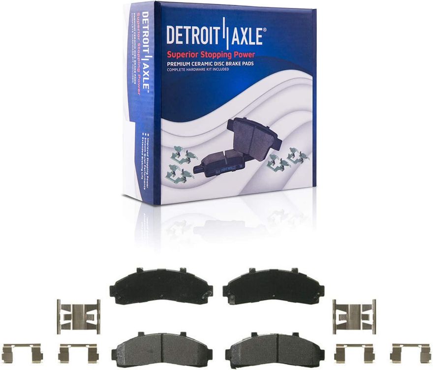 Front Ceramic Brake Pad - P-652 x2