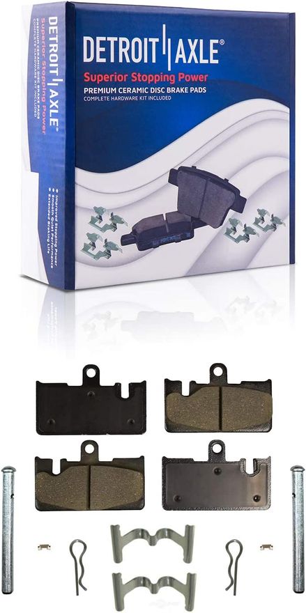 Rear Ceramic Brake Pad - P-871 x2