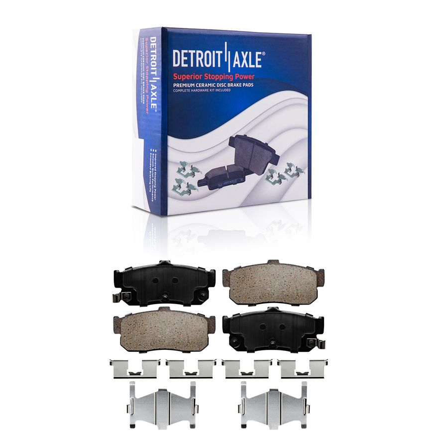 Rear Ceramic Brake Pads - P-540 x2