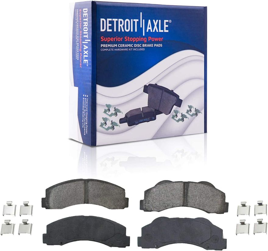 Front Ceramic Brake Pads - P-1414 x2