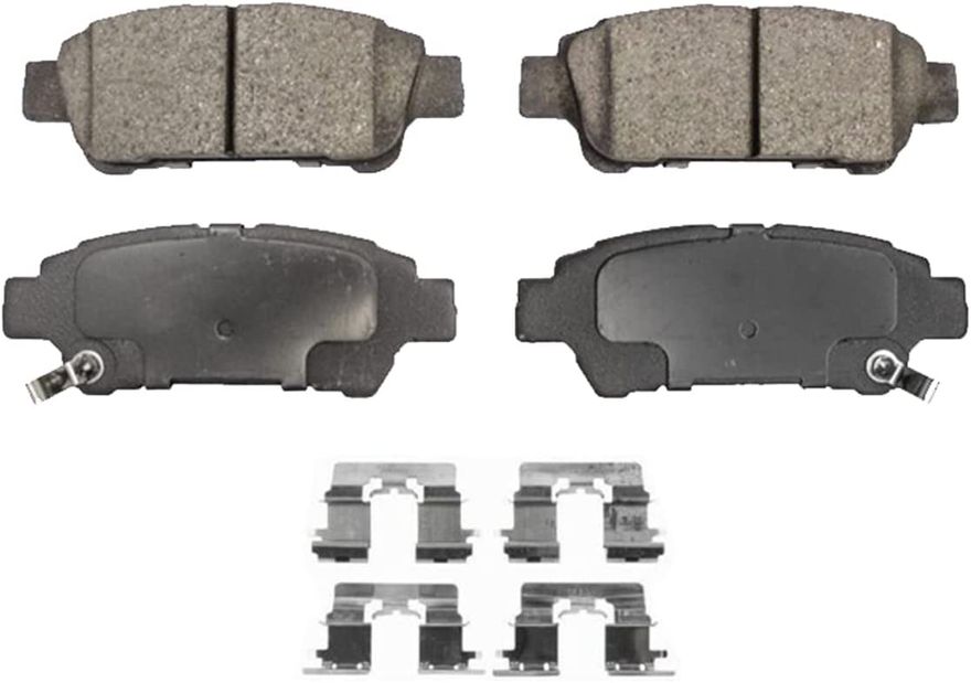 Rear Ceramic Brake Pads - P-995 x2