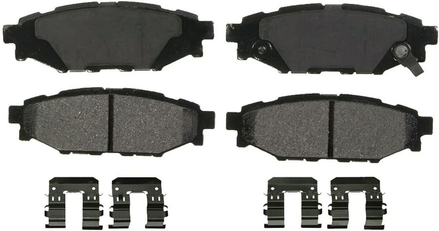 Rear Ceramic Brake Pads - P-1114 x2