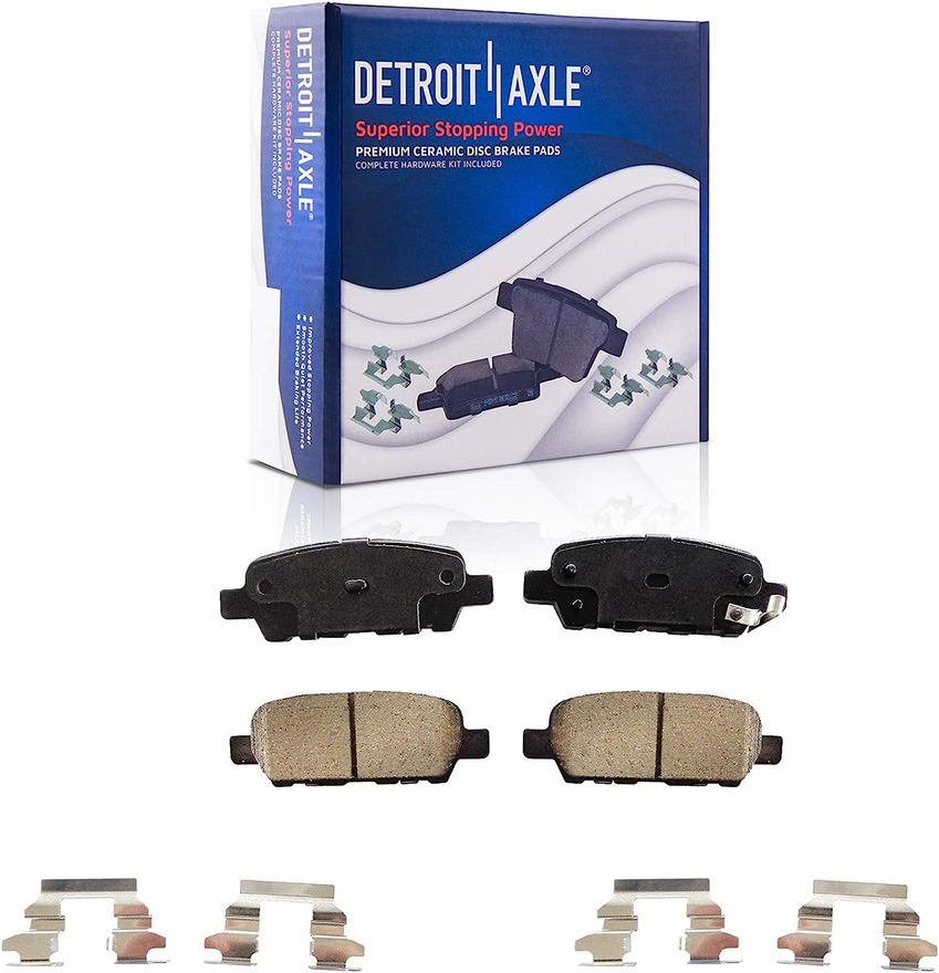 Rear Ceramic Brake Pads - P-905 x2