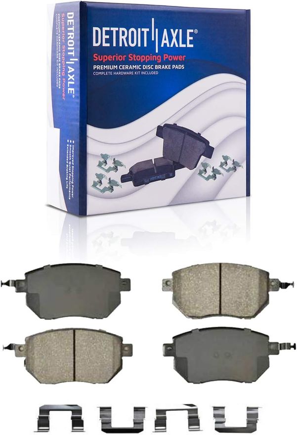 Front Ceramic Brake Pads - P-969 x2