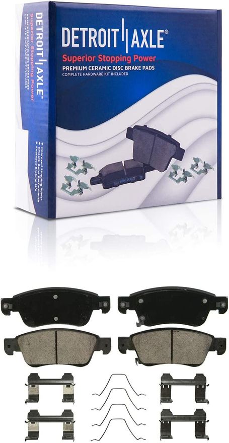 Front Ceramic Brake Pad - P-1287 x2