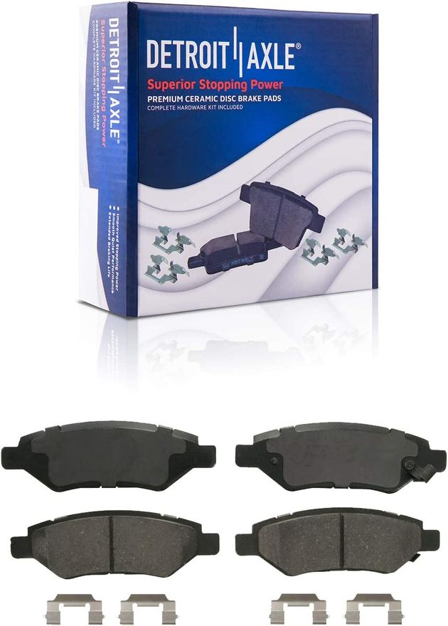 Rear Ceramic Brake Pad - P-1337 x2