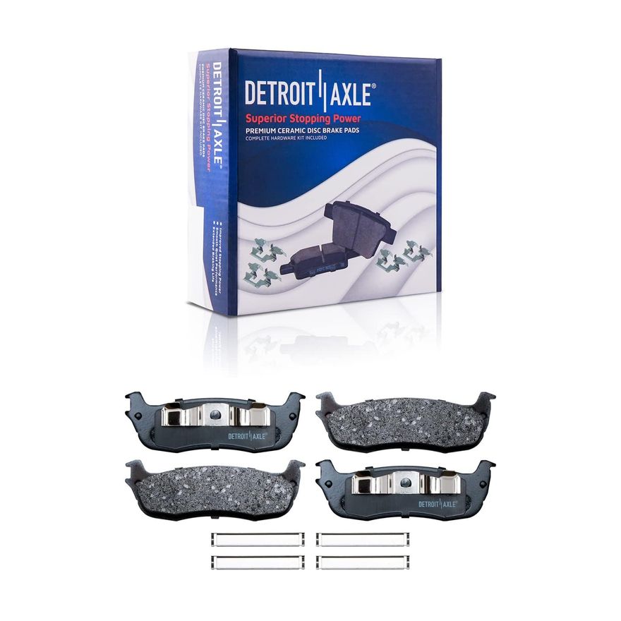 Rear Ceramic Brake Pad - P-879 x2