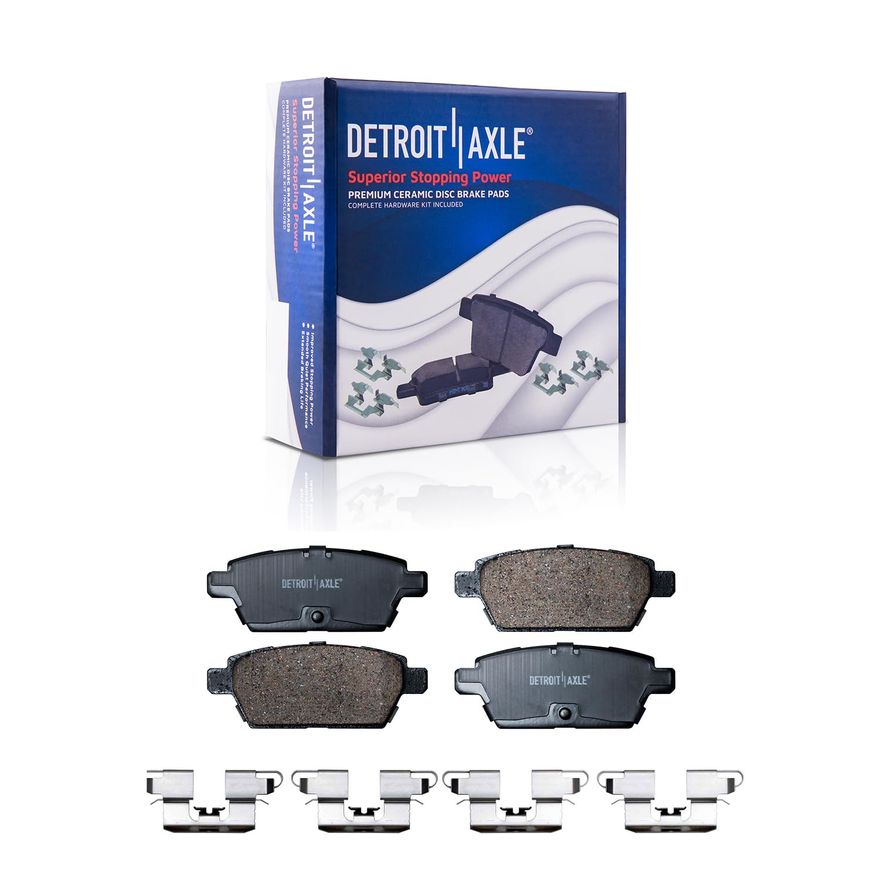 Rear Ceramic Brake Pad - P-1161 x2