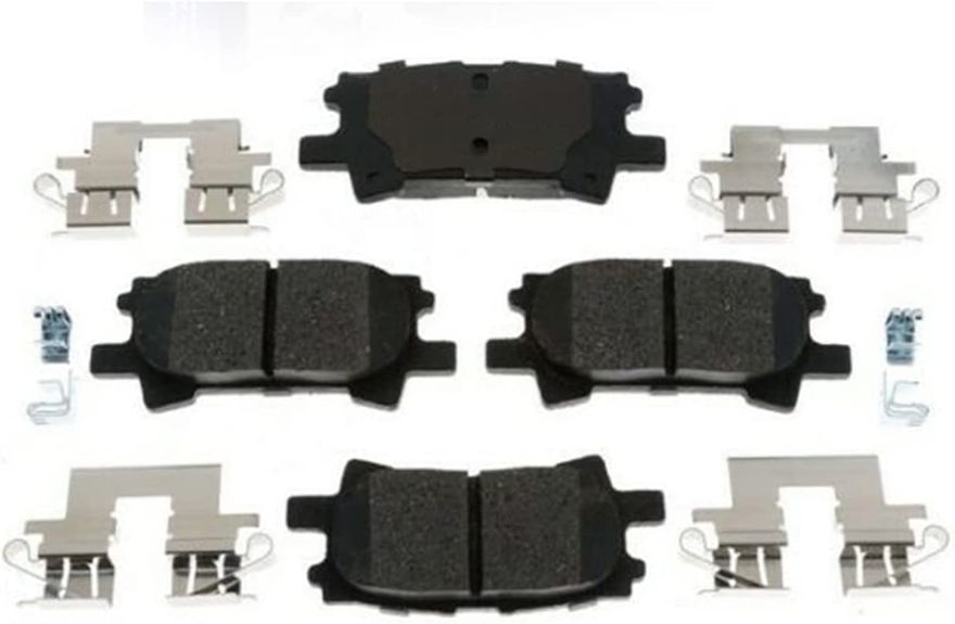 Rear Ceramic Brake Pads - P-996 x2