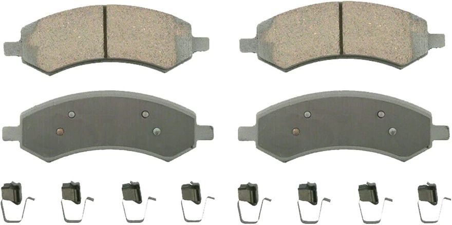 Front Ceramic Brake Pads - P-1084 x2