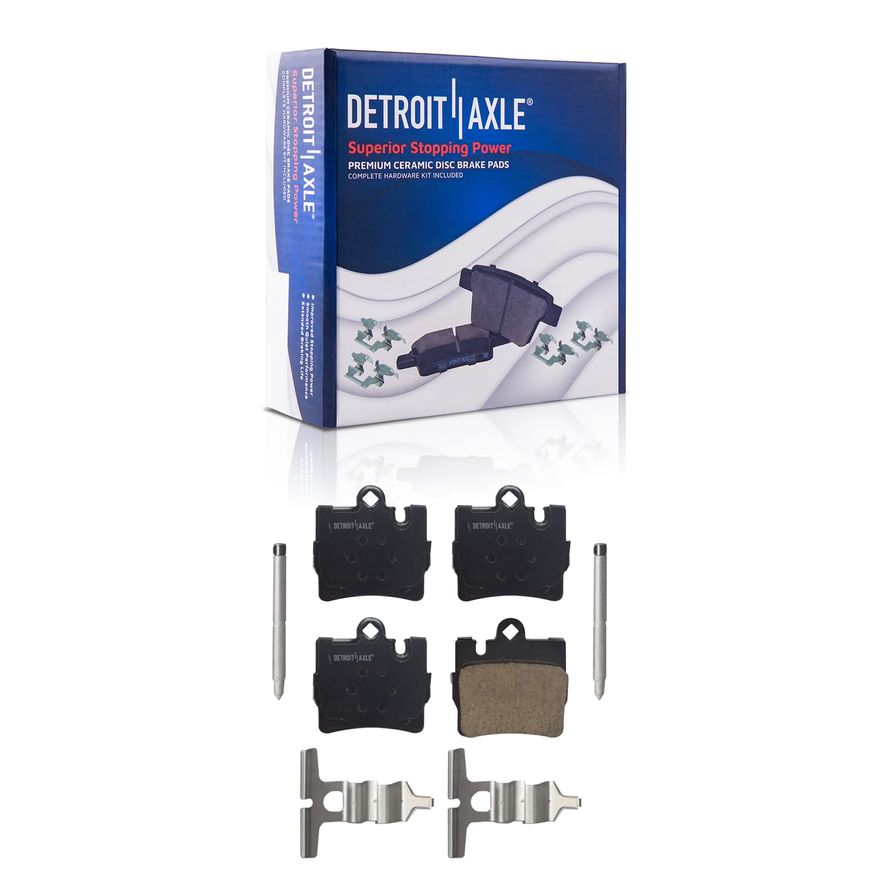 Rear Ceramic Brake Pad - P-848 x2