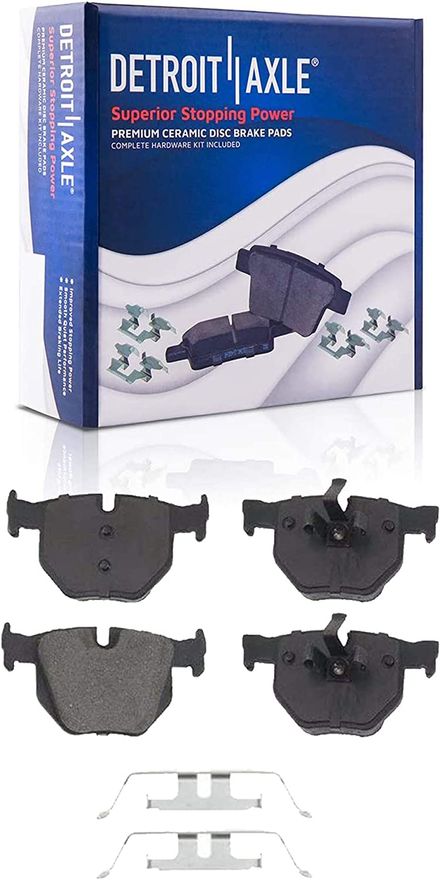 Rear Ceramic Brake Pad - P-1170 x2