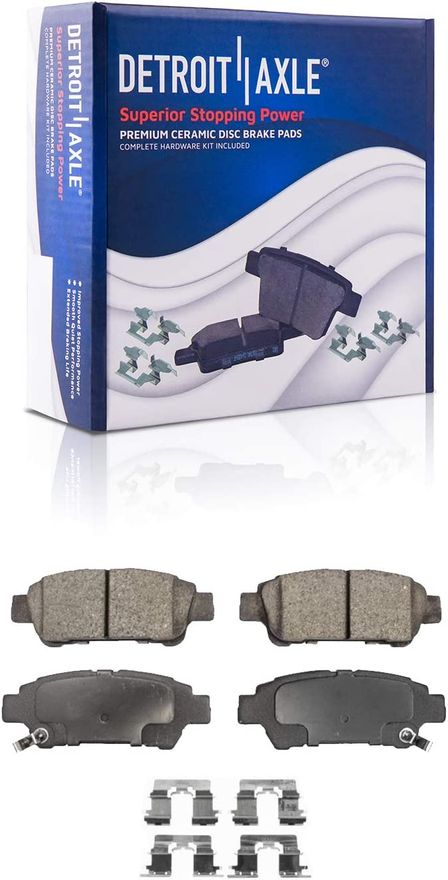 Rear Ceramic Brake Pads - P-995 x2