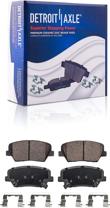 Front Ceramic Brake Pads - P-1432 x2