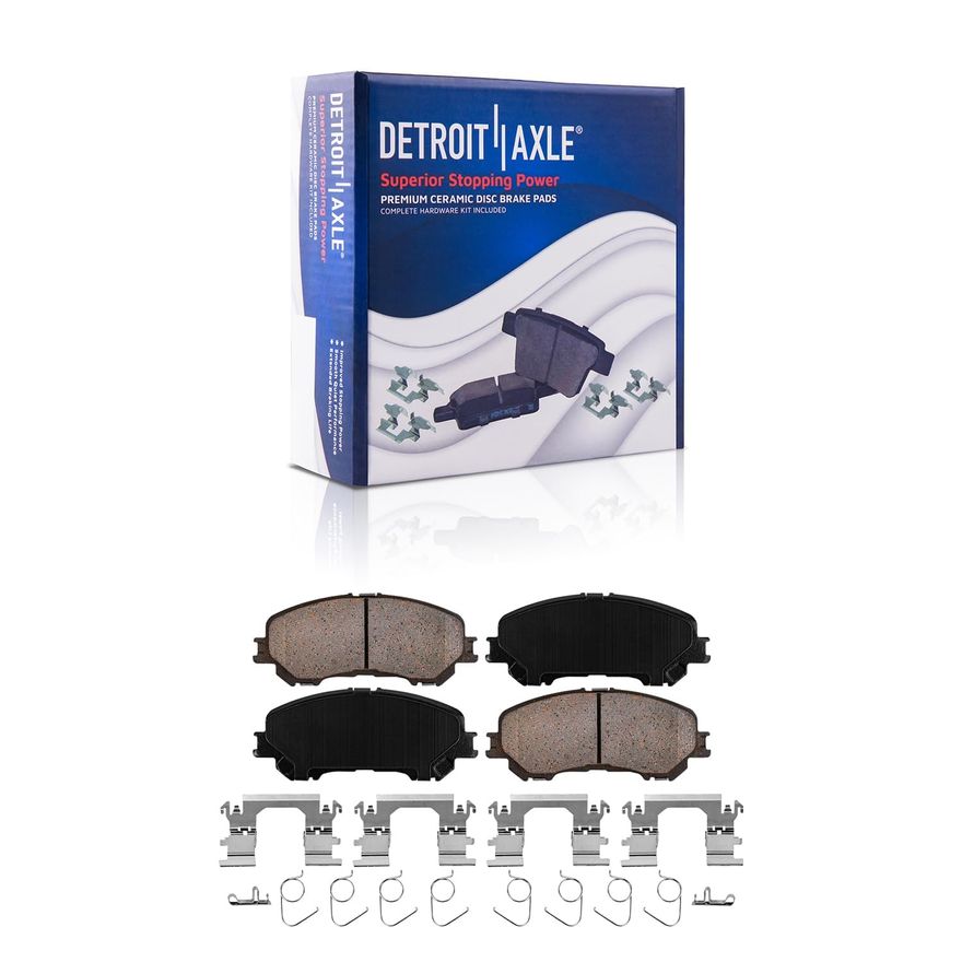 Front Ceramic Brake Pad - P-1737 x2