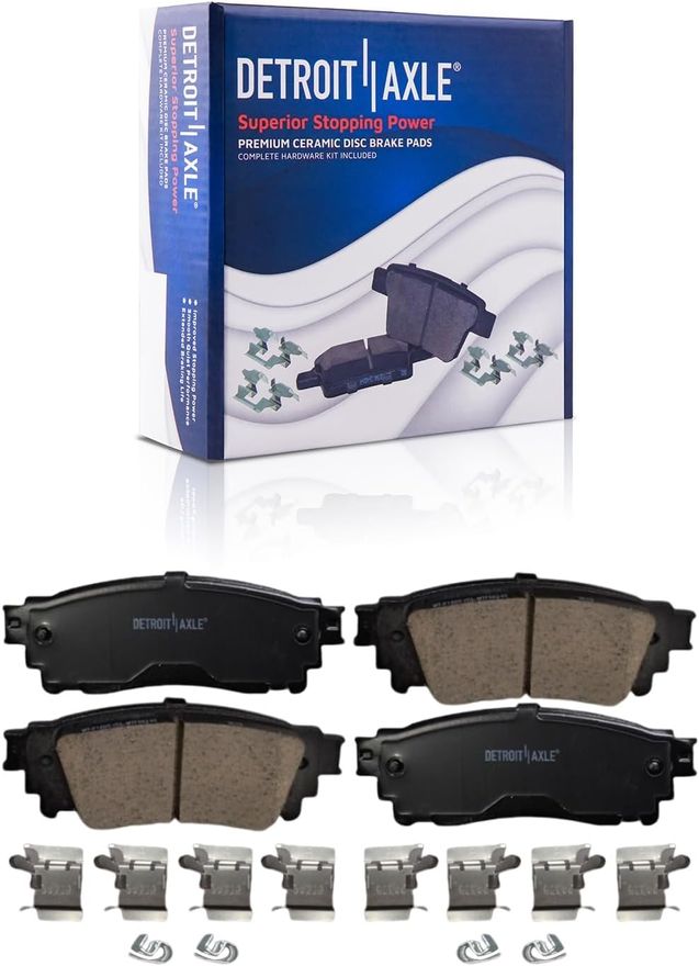 Rear Ceramic Brake Pad - P-1805 x2