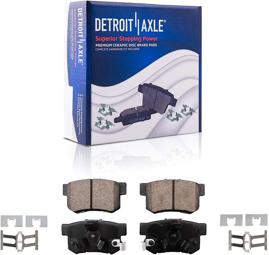 Rear Ceramic Brake Pad - P-1086 x2