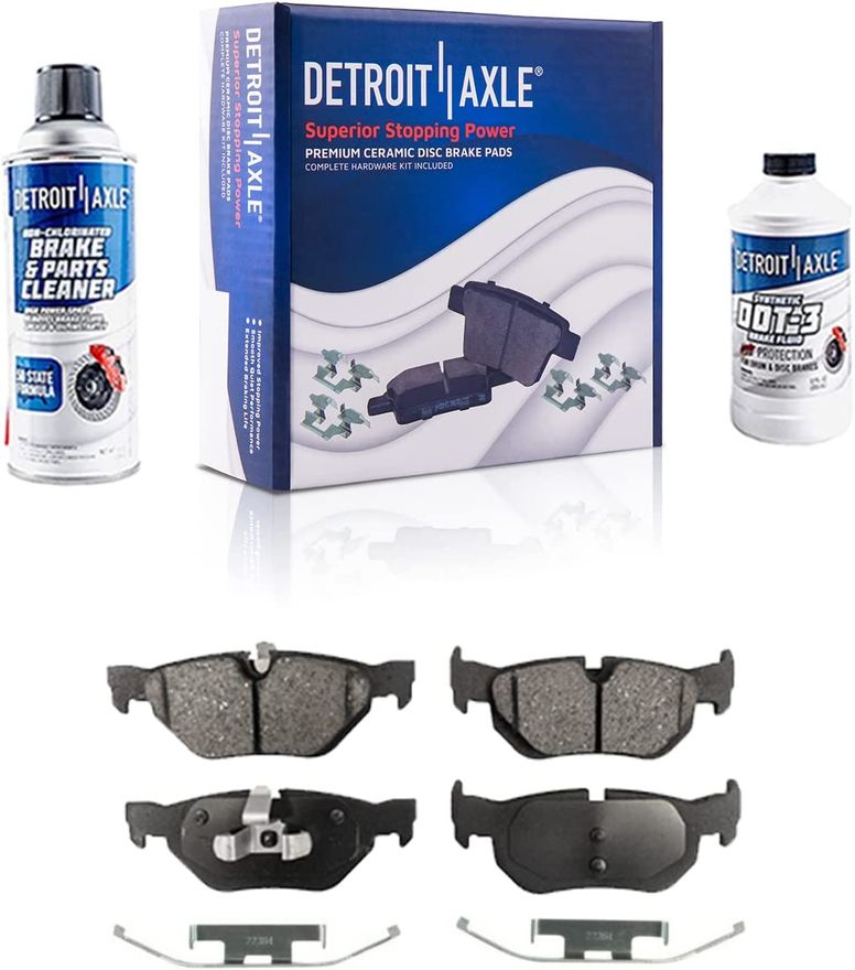 Rear Ceramic Brake Pads - P-1171 x2