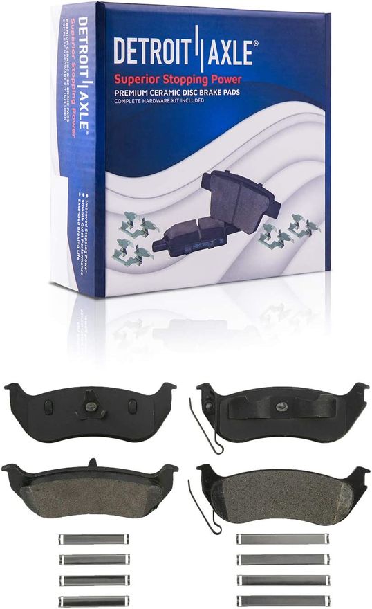 Rear Ceramic Brake Pad - P-981 x2