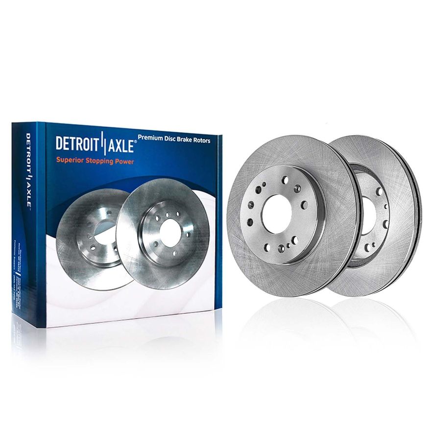 Front Brake Rotors - R-55097 x2