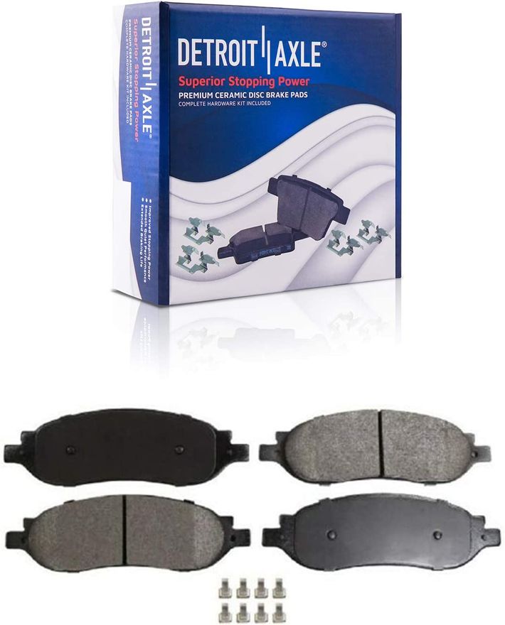 Rear Ceramic Brake Pad - P-1068 x2