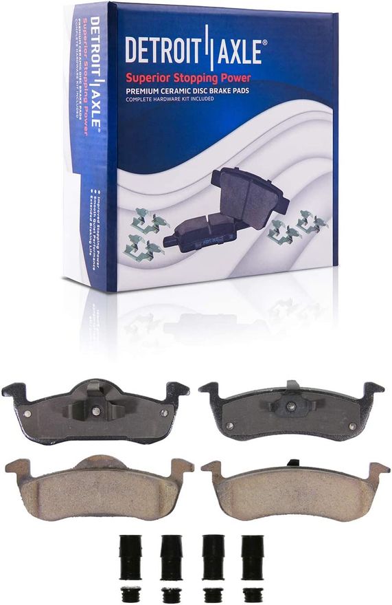 Rear Ceramic Brake Pad - P-1279 x2