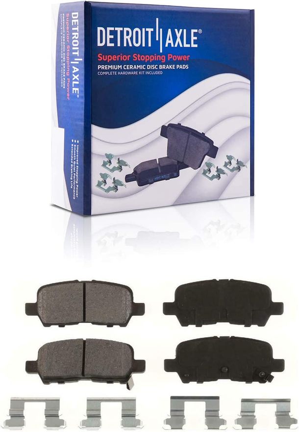 Rear Ceramic Brake Pads - P-999 x2