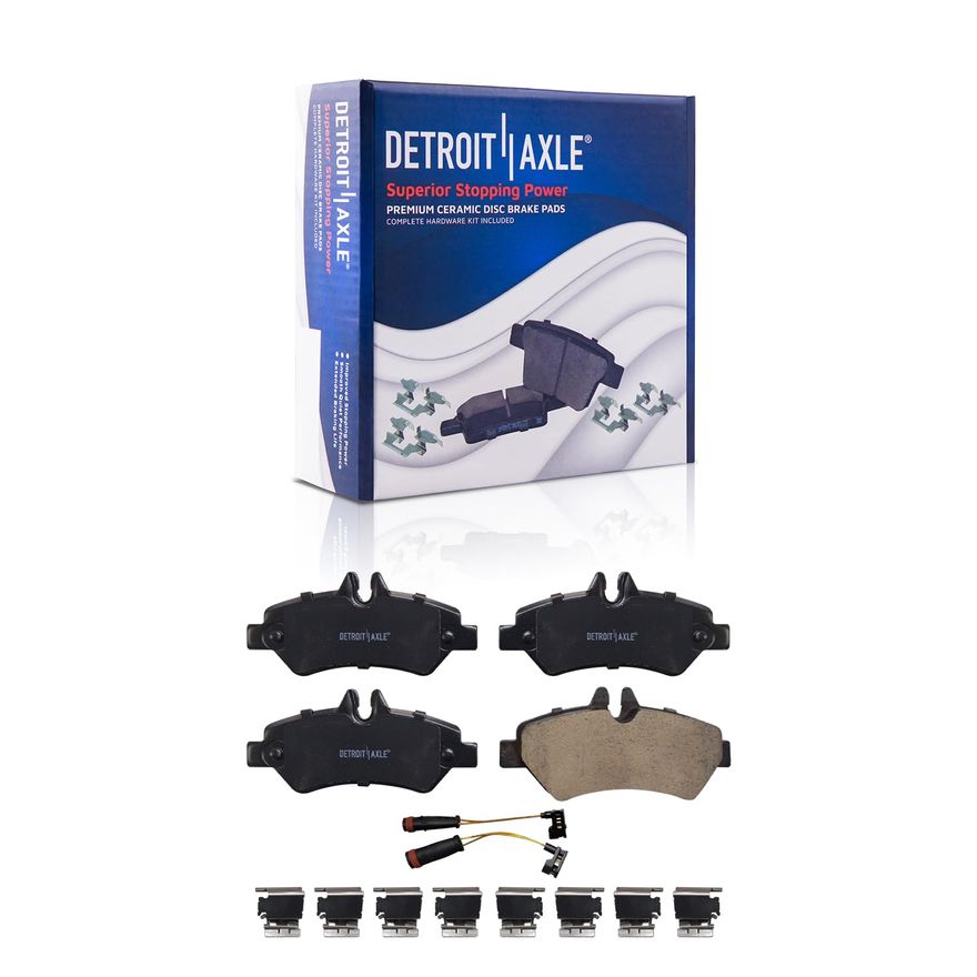 Rear Ceramic Brake Pad - P-1317A x2