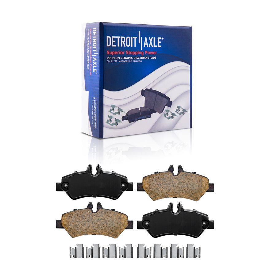 Rear Ceramic Brake Pad - P-1317A x2