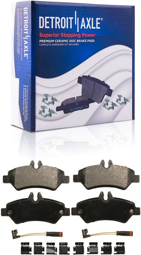 Rear Ceramic Brake Pad - P-1317A x2