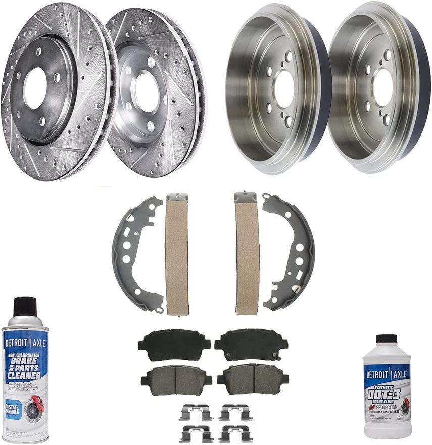 Main Image - Front Rotors Pads Rear Drums