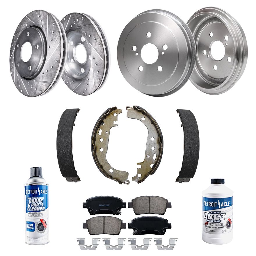 Main Image - Front Rotors Pads Rear Drums