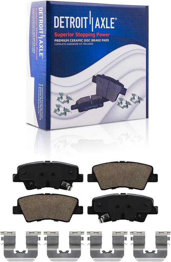 Rear Ceramic Brake Pad - P-1445 x2