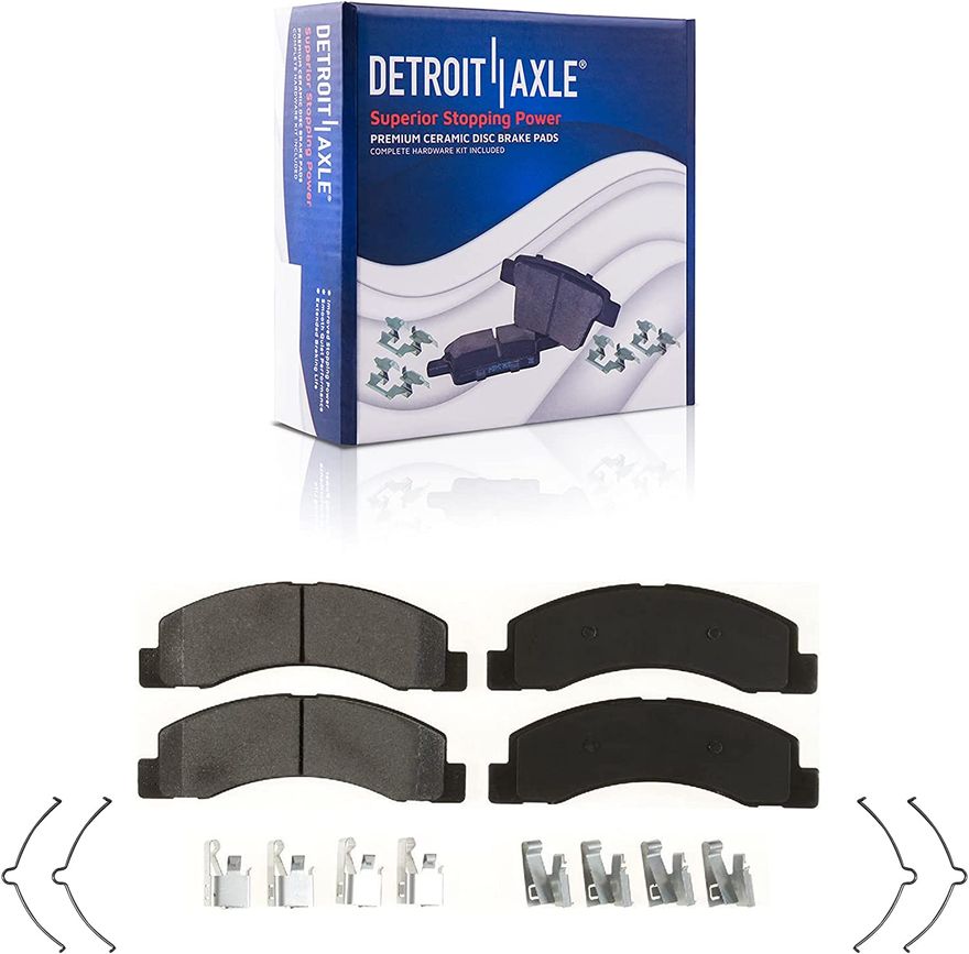 Front Ceramic Brake Pads - P-824 x2